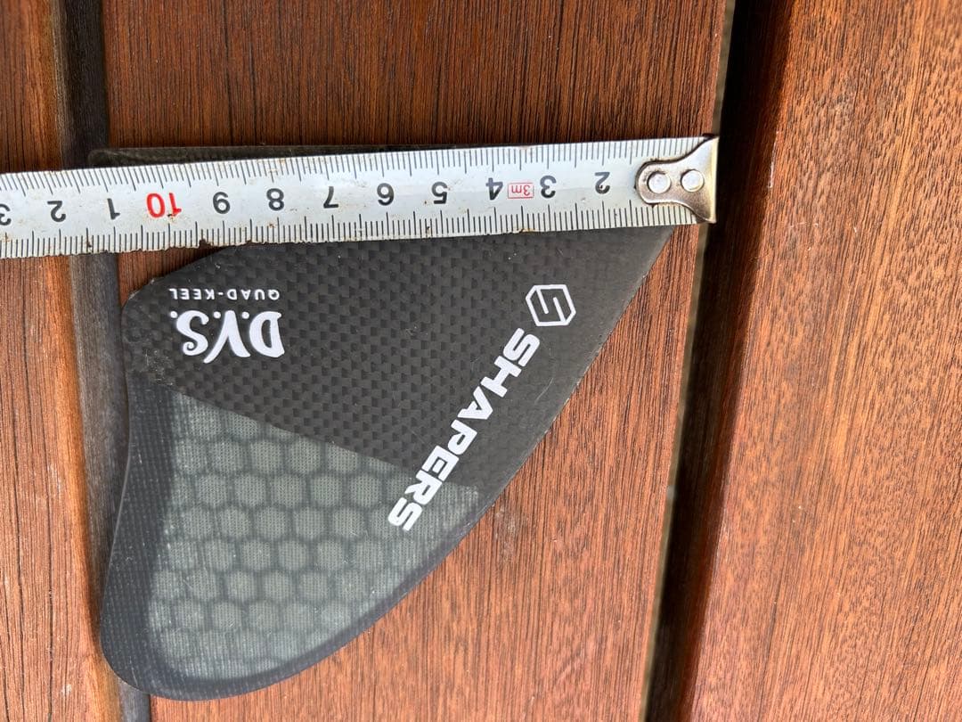 SHAPERS D.V.S QUAD KEE フィン 約10インチ