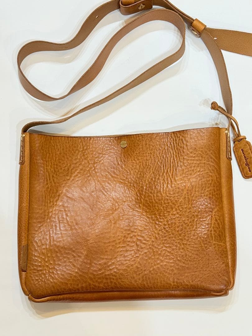 ね*も様 analogico アナロジコ　横トリムバッグS