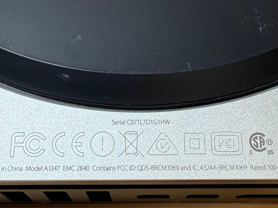 Macデスクトップ Apple Mac Mini Late 2014 i5/8Gb/1000Gb