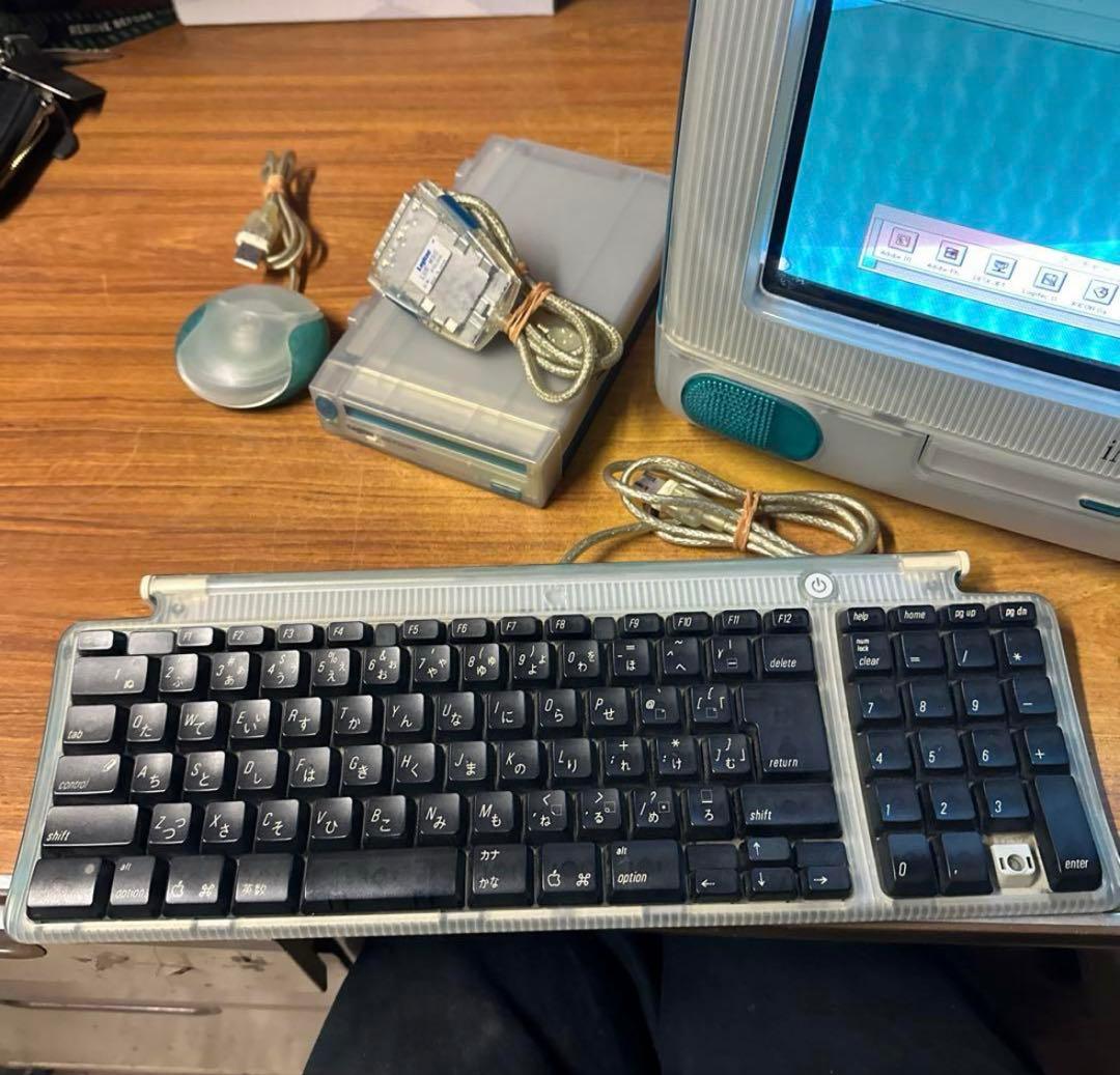 Apple iMac アップル アイマック M4984 スケルトンブルー