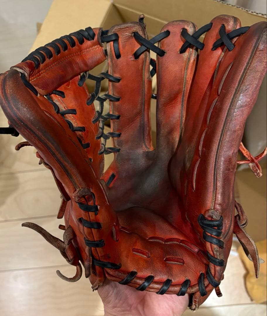 た*ン様 超良型　ミズノプロ　mizuno pro 硬式用　外野手用