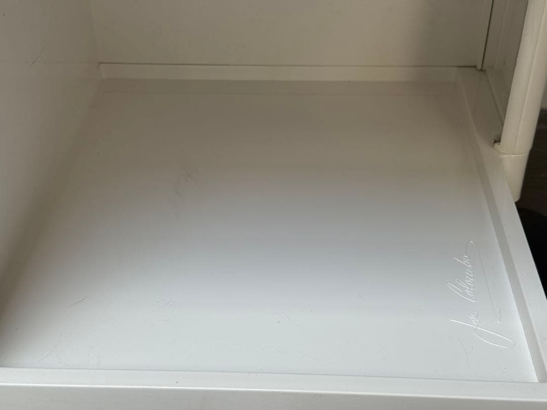 【正規品】 ボビーワゴン　3段4トレイ ホワイト　刻印