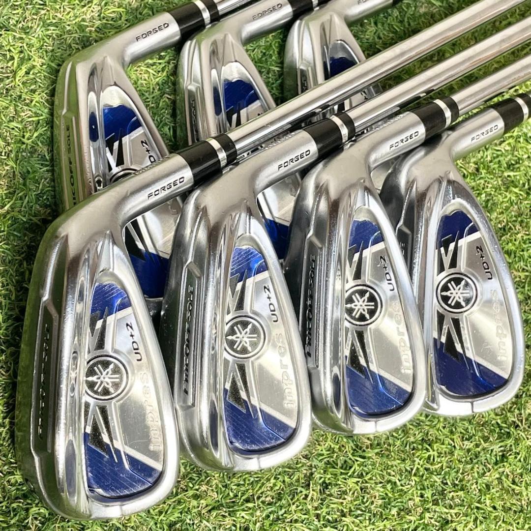 ヤマハ YAMAHA inpres UD+2 アイアンセット 7本 R 右 良品