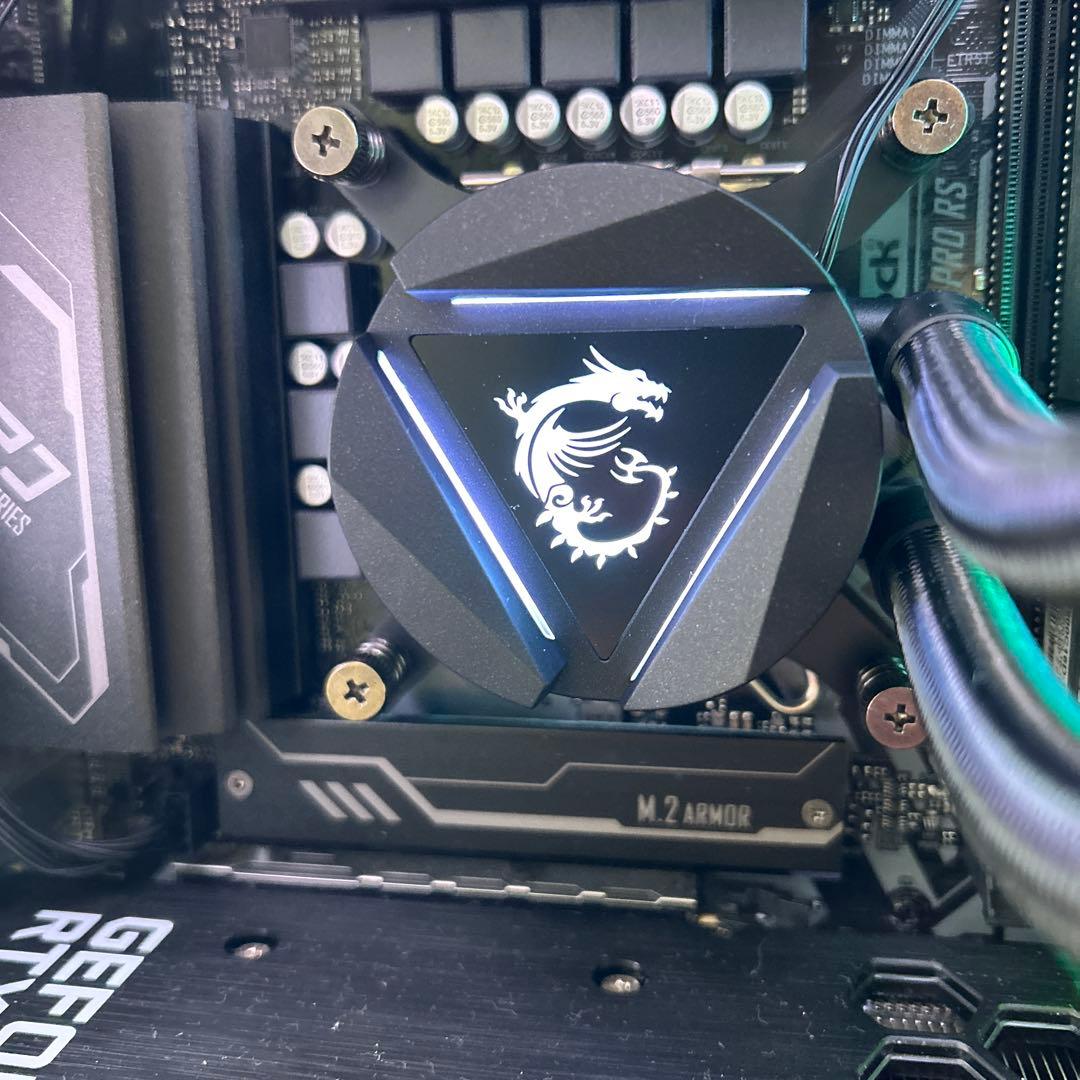 自作PC i5-12400F RTX3060 16GB 簡易水冷搭載 Mさん専用