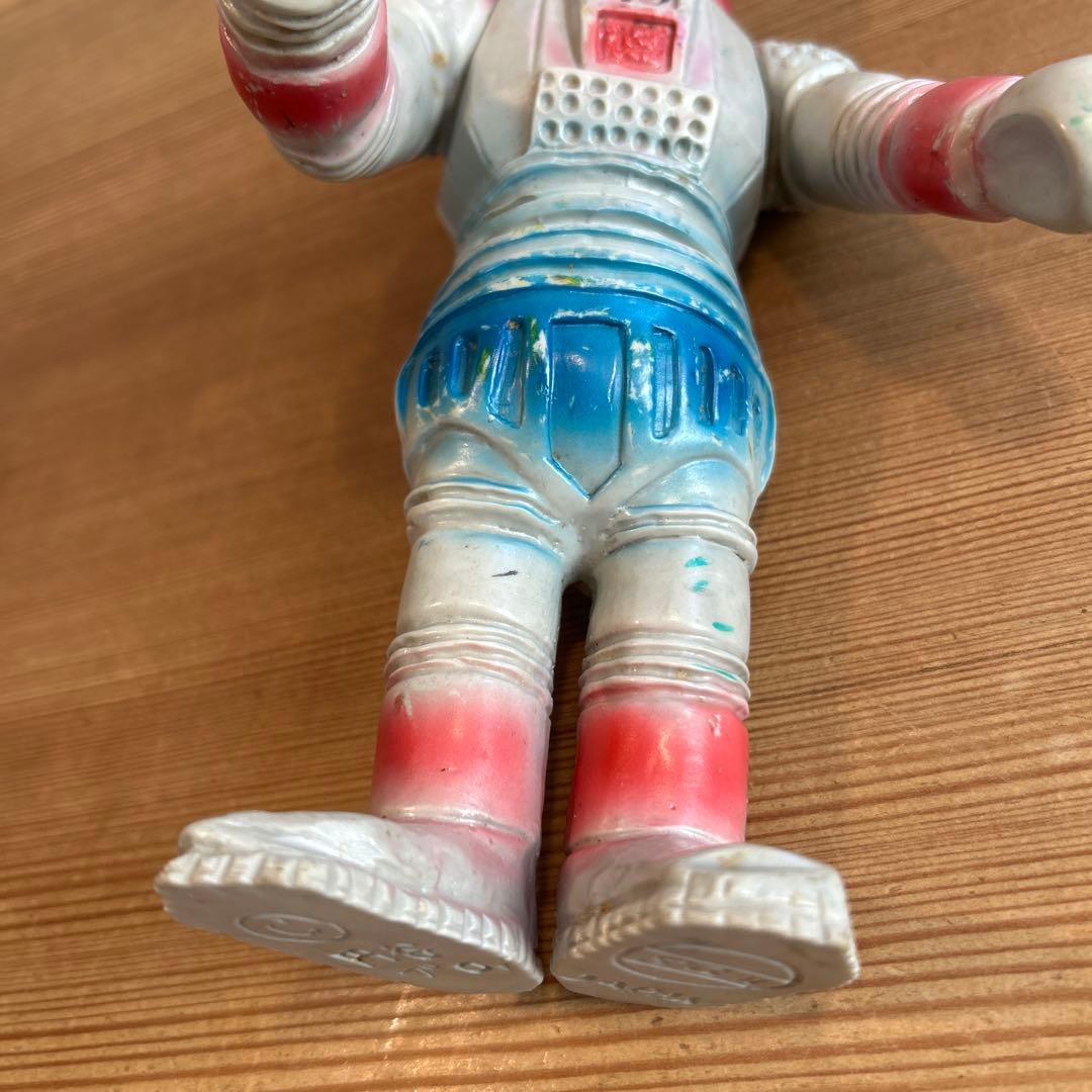 ぷ*ー様 マルサン　ユートム　ソフビ　ウルトラセブン　当時物