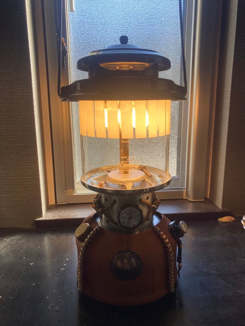Coleman レザーランタン MADE IN USA
