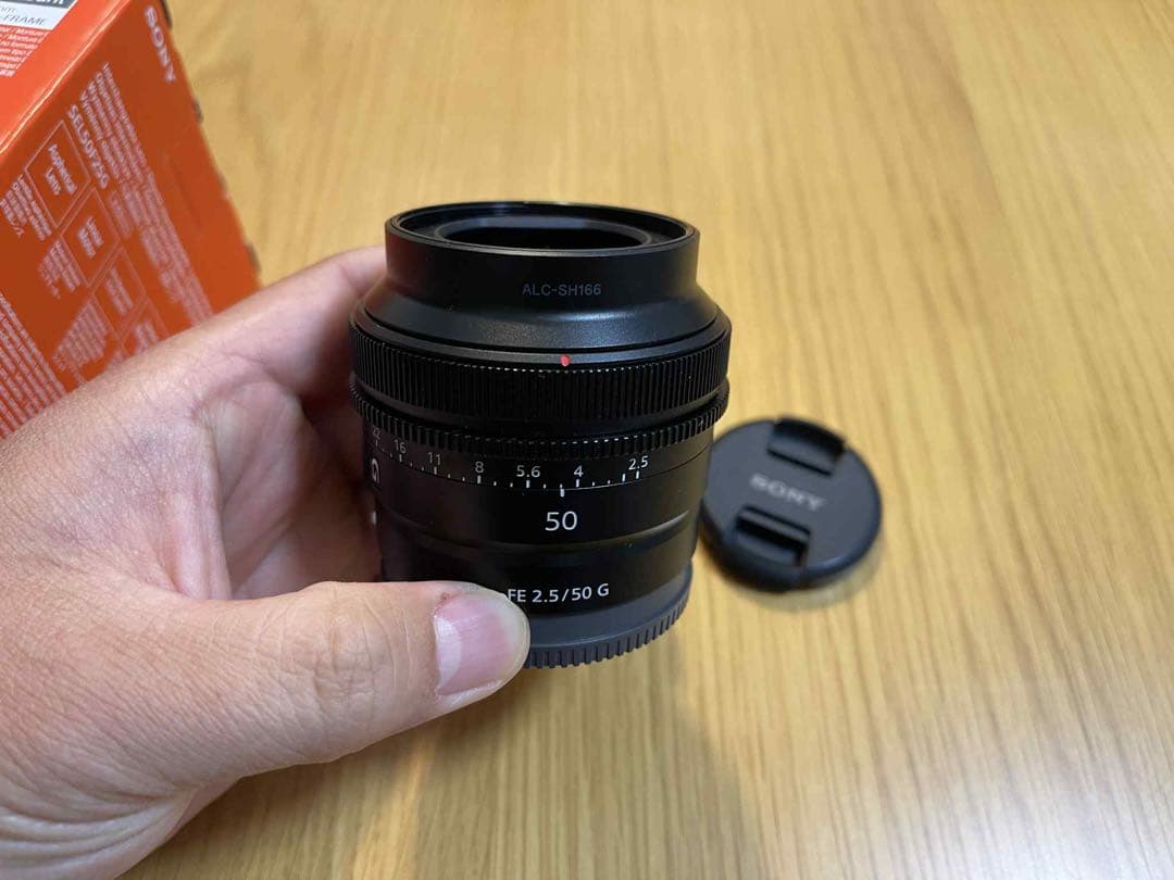 Sony FE 50mm F2.5 G 単焦点レンズ