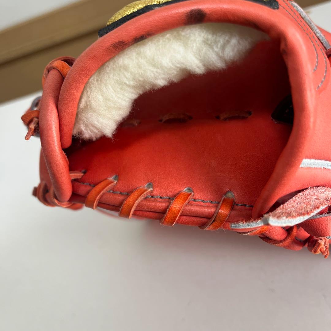 Under Armour アンダーアーマー硬式グローブ 赤オレンジ