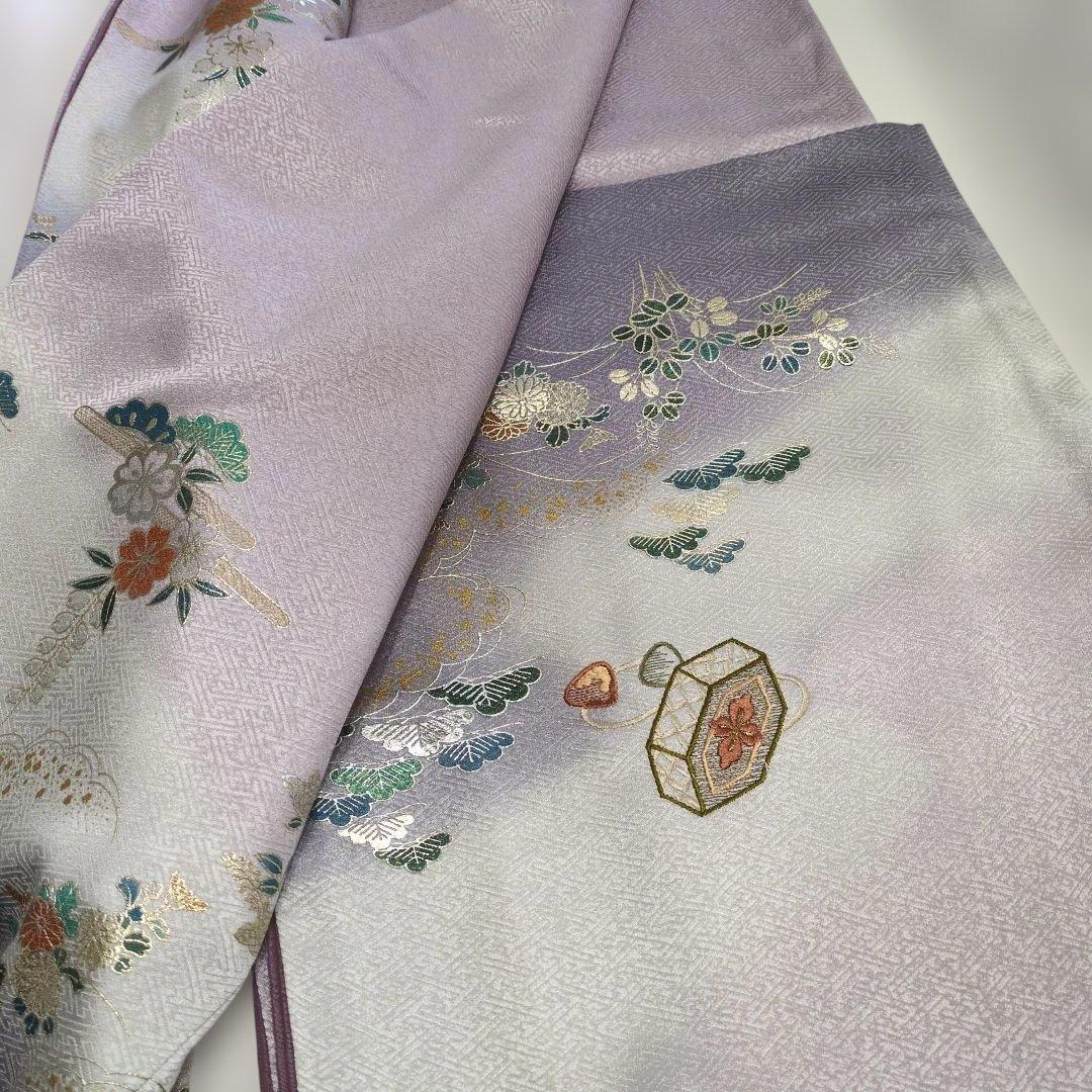 和装 着物 付け下げ 礼装 金彩 刺繍