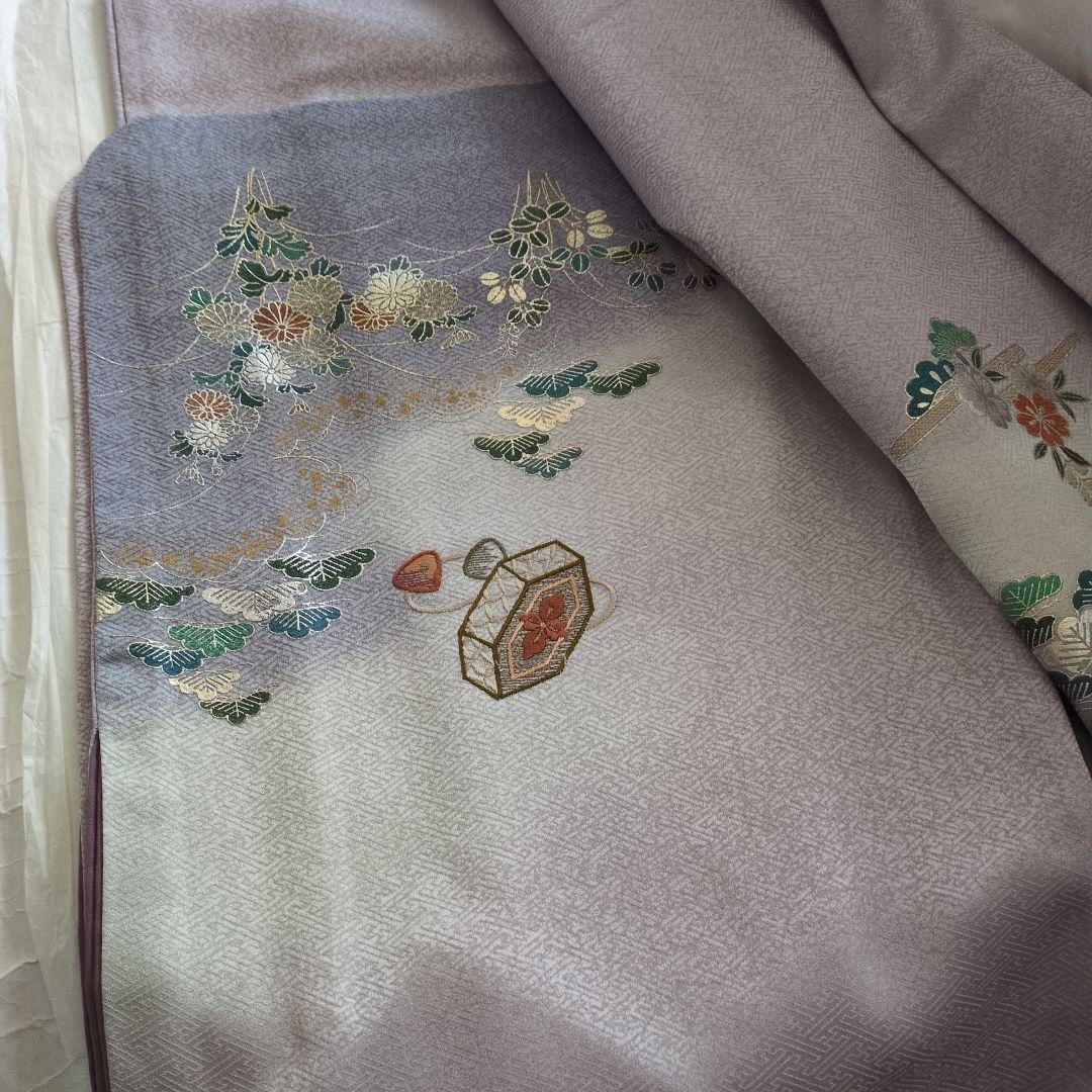 和装 着物 付け下げ 礼装 金彩 刺繍