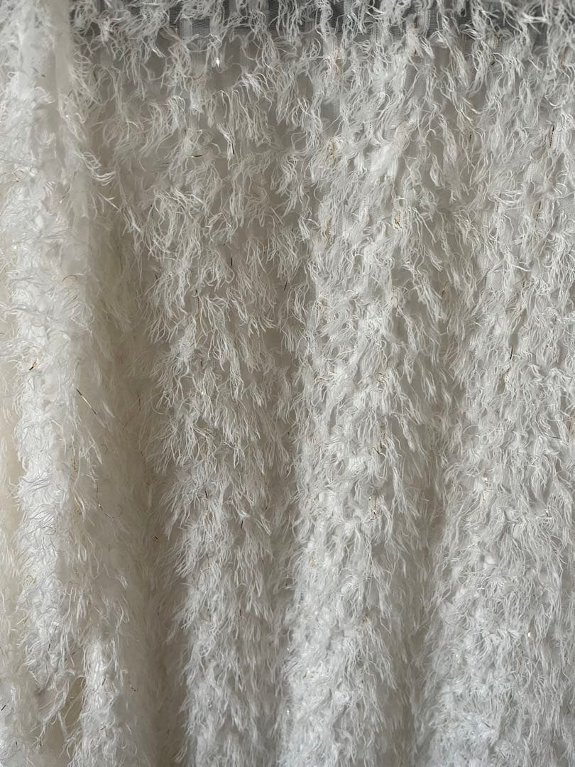 CHIEKO+フラッフィーシャツ ホワイト 36