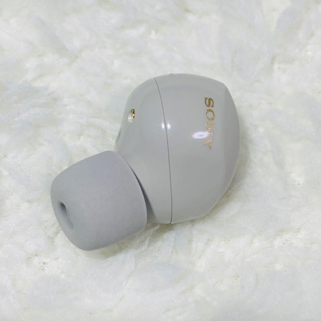 美品　SONY WF-1000XM5 プラチナシルバー　左L 左耳　3.3.1