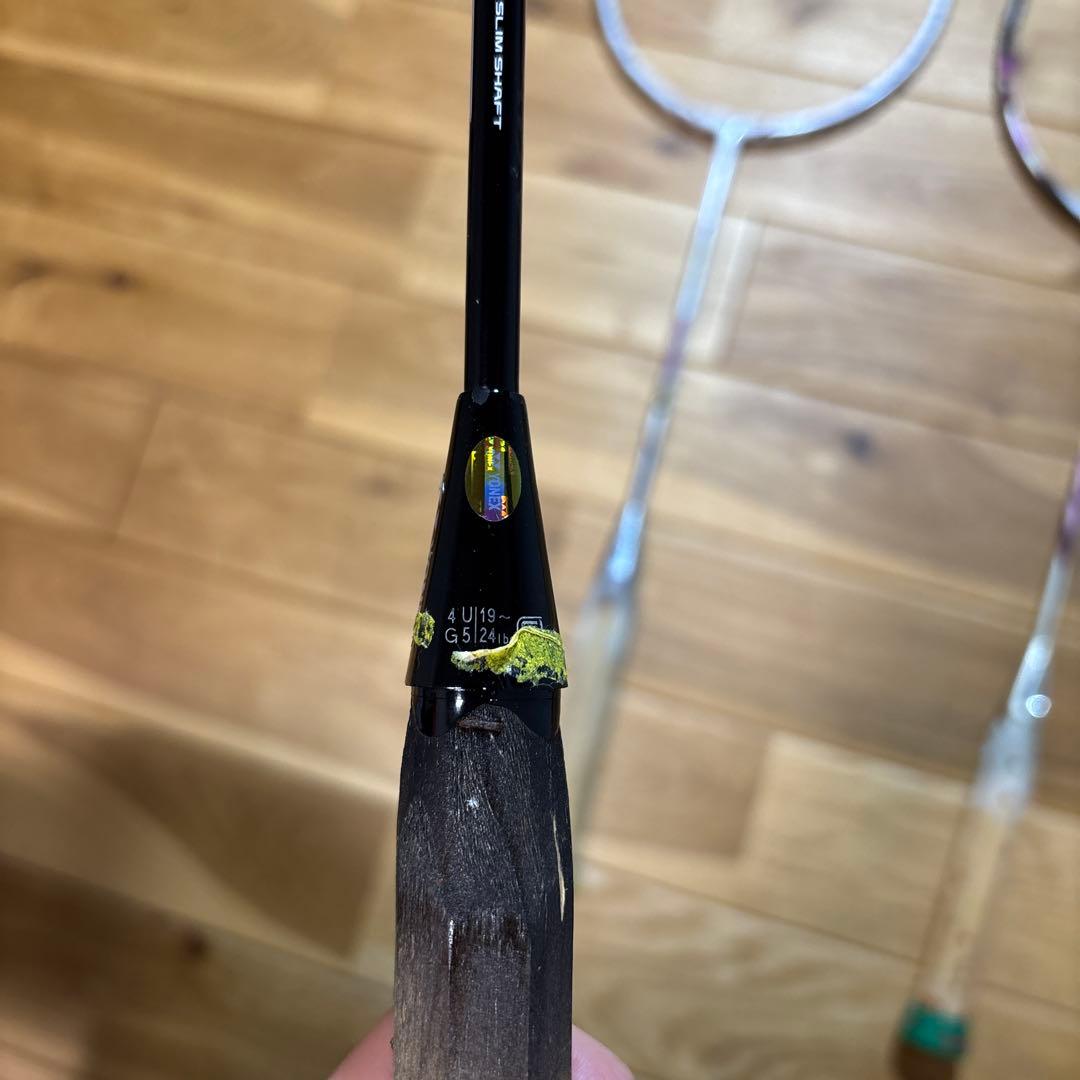 YONEX バドミントンラケット 3本セット