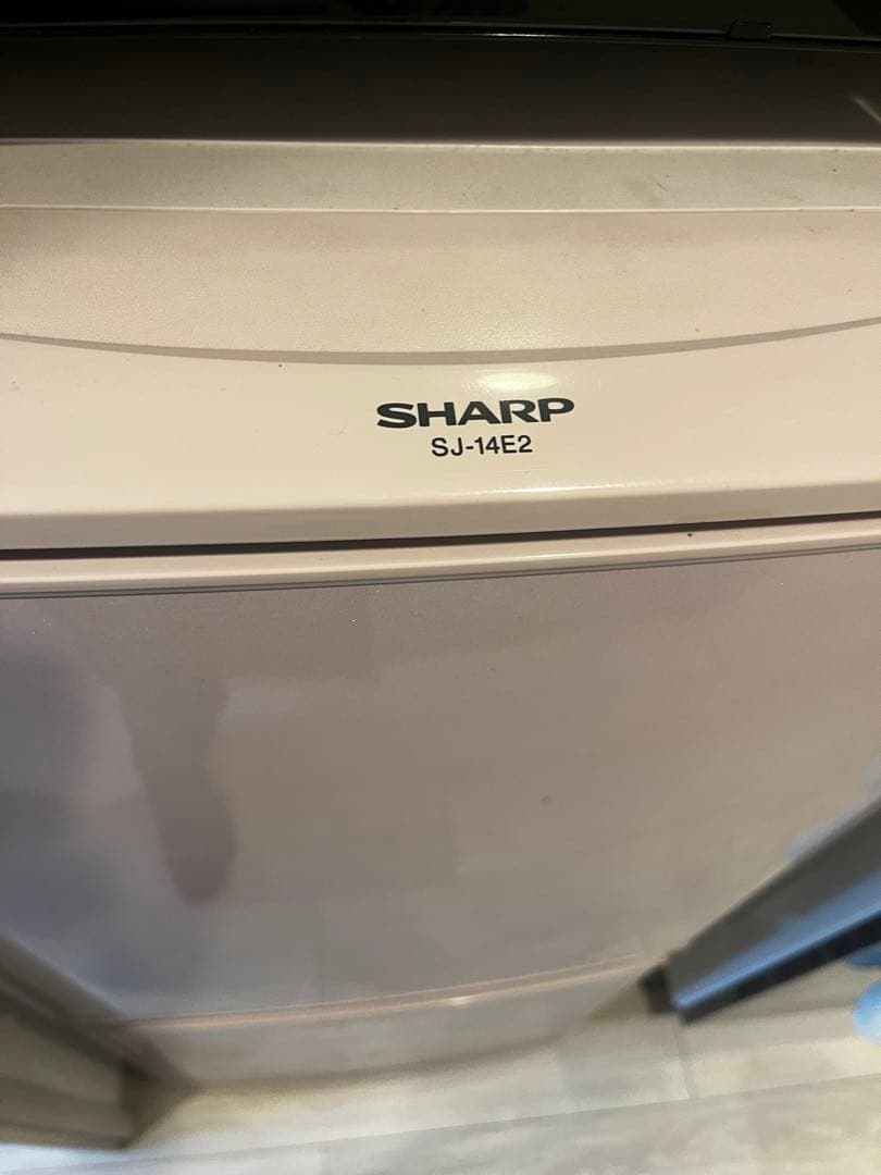 シャープ 冷蔵庫 SJ-14E2-P ピンク 2015年製