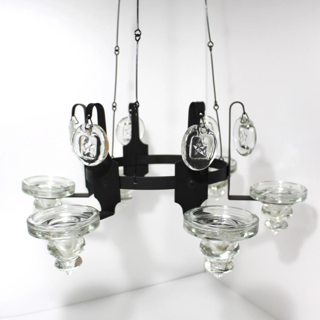 【レア】KOSTA BODA バーティル・ヴァリーン　シャンデリア　ヴィンテージ