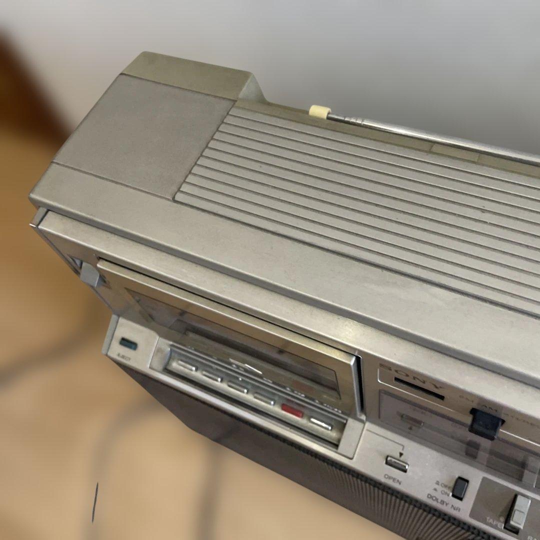 希少品　レトロ　SONY ソニー CFS-F5 ラジオ ラジカセ　ジャンク扱い