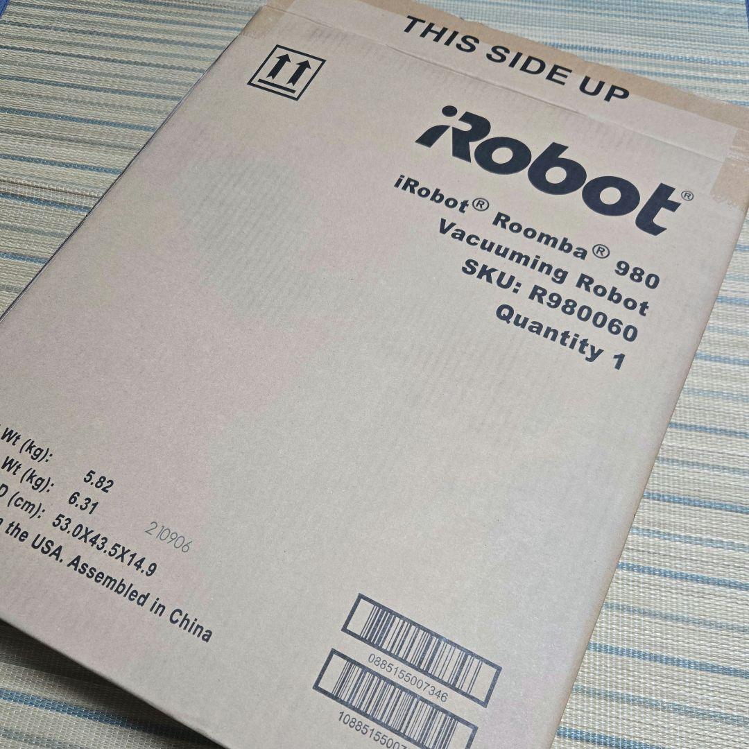 自動掃除機Roomba 980　新品未使用