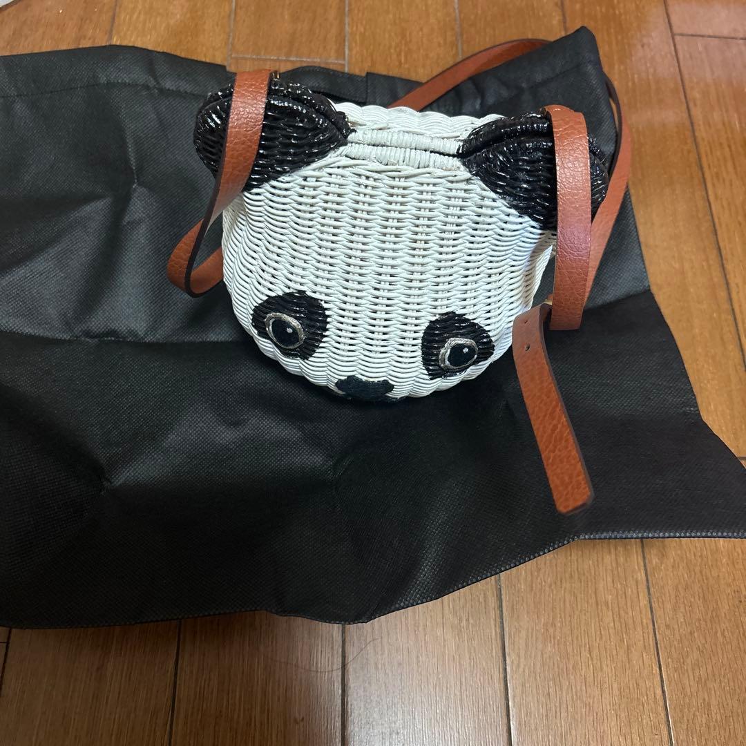 keora keora パンダかごバッグ シャンシャン　上野アドベン　新品未使用