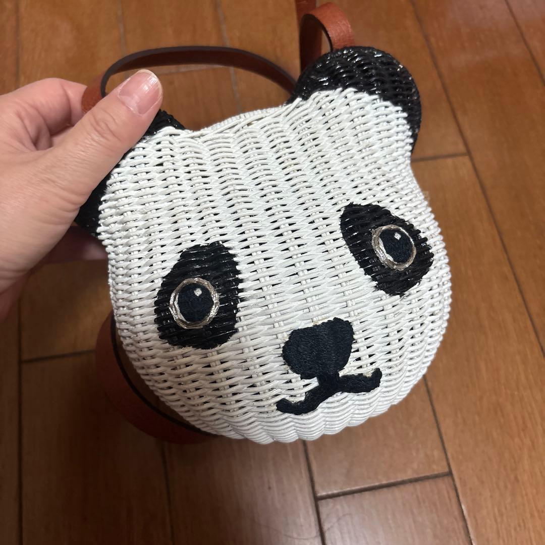 keora keora パンダかごバッグ シャンシャン　上野アドベン　新品未使用