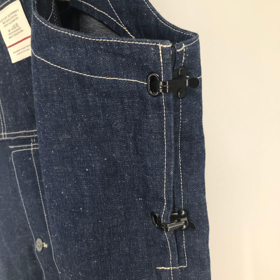 ナイジェルケーボン　オーバーオール　50　つなぎ　インディゴ