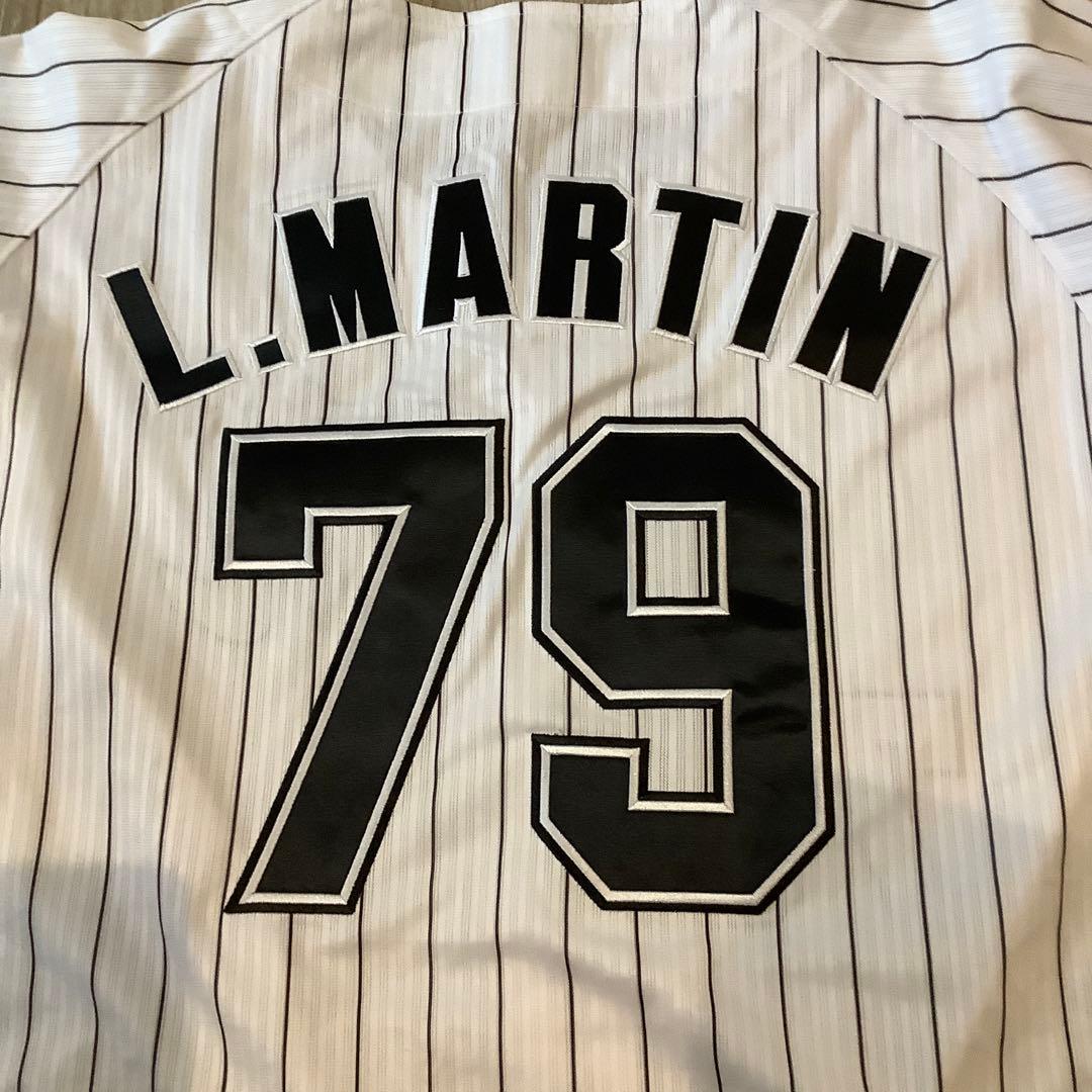 千葉ロッテマリーンズ　レオネスマーティン　ユニフォーム　Lサイズ