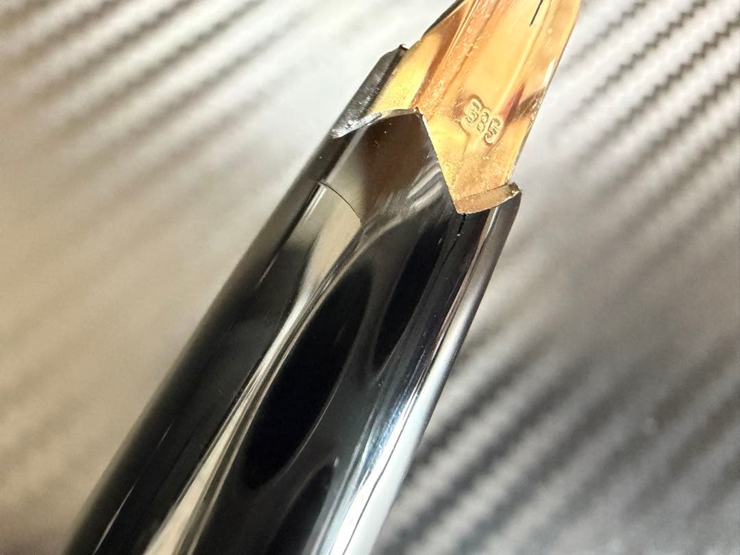 モンブラン No.227 EF 極細字 18K ブラック 万年筆