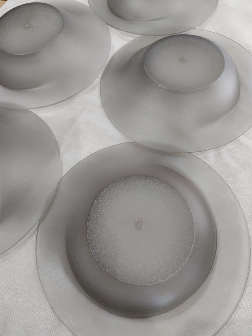 ARAS エイラス 深皿スクープ 5枚 フロストグレー 新品豆皿スクープ2枚