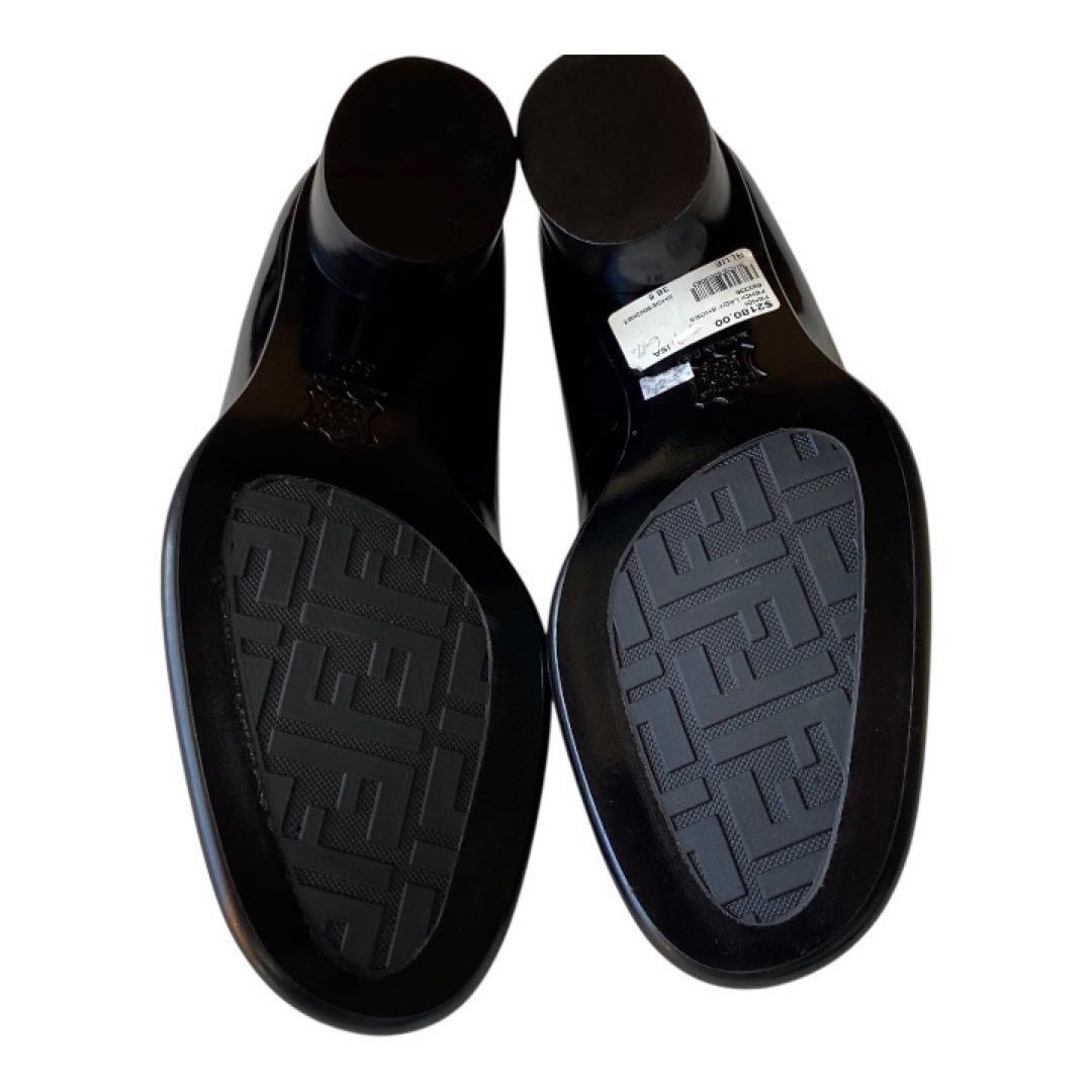 【希少】未使用品FENDIフェンディ靴ローファー 36.5 (23.5)レザー