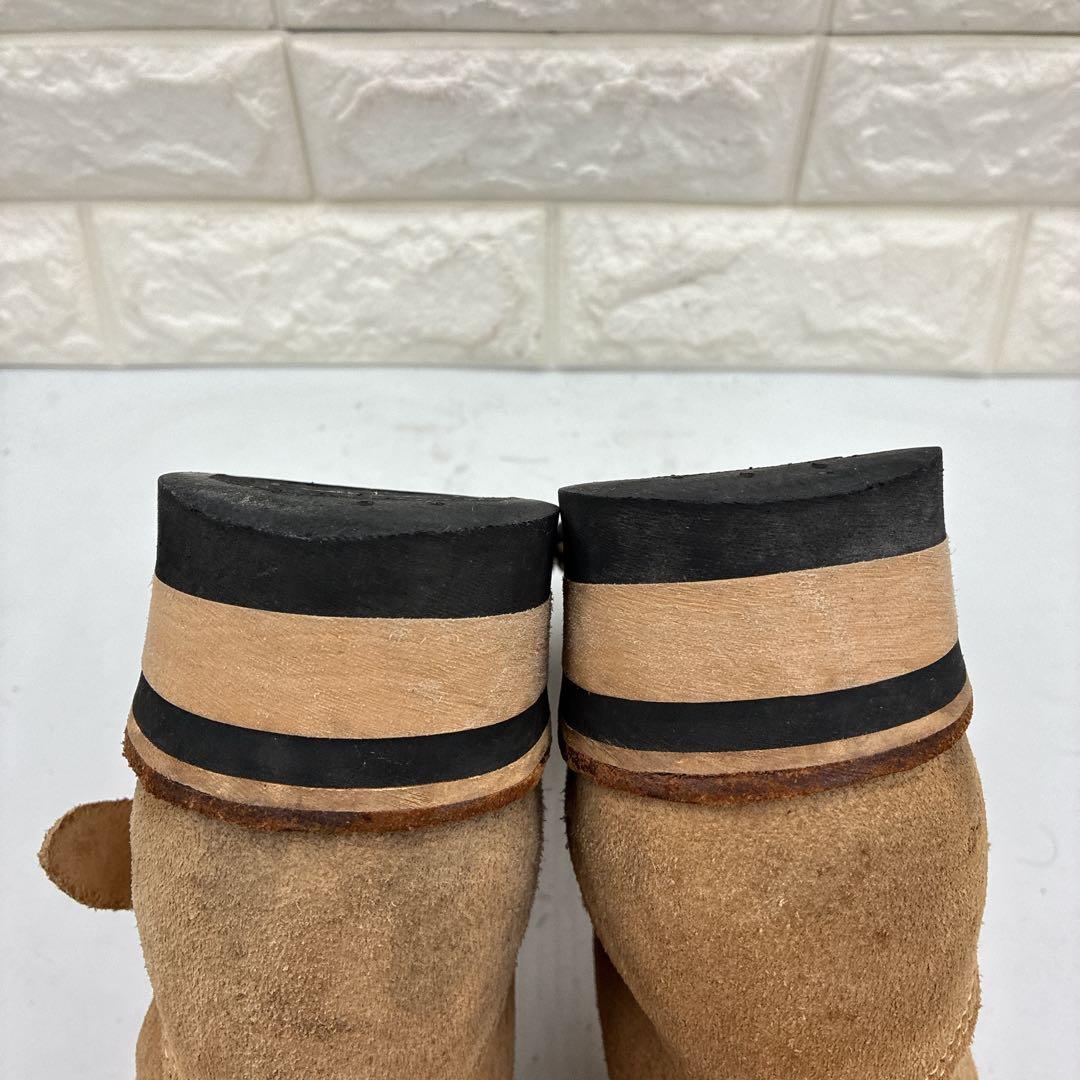 【良品】ホーキンス エンジニアブーツ GT 4021 US7 ベージュ ベルト