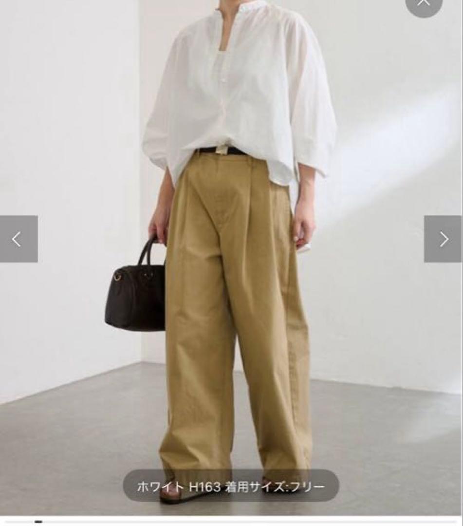 フレームワークタックチノパン サイズ36