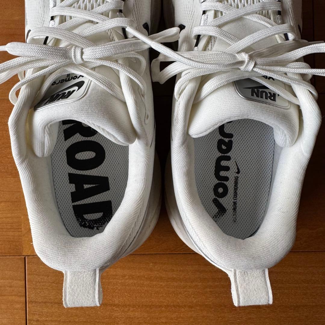 【美品】NIKE ナイキ ボメロ 18 メンズ 26.5cm 白 ホワイト