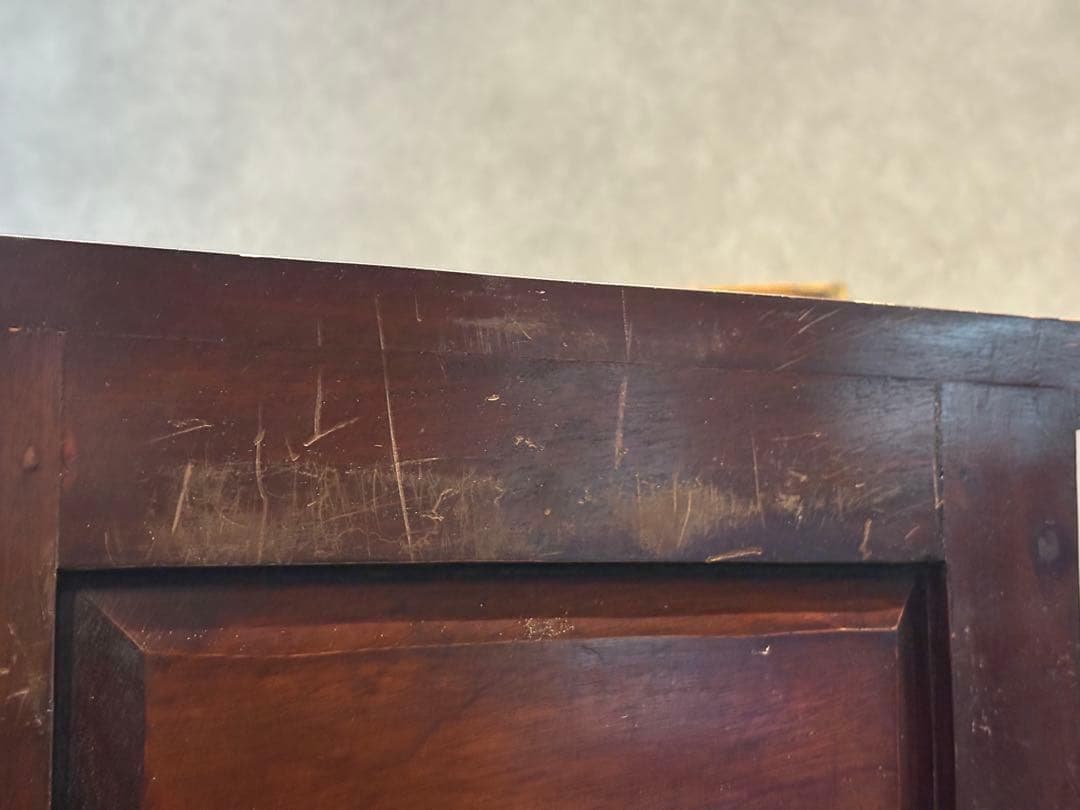 アジアン　コンソール　バンブー　電話台　ファックス台　アンティーク　IZ