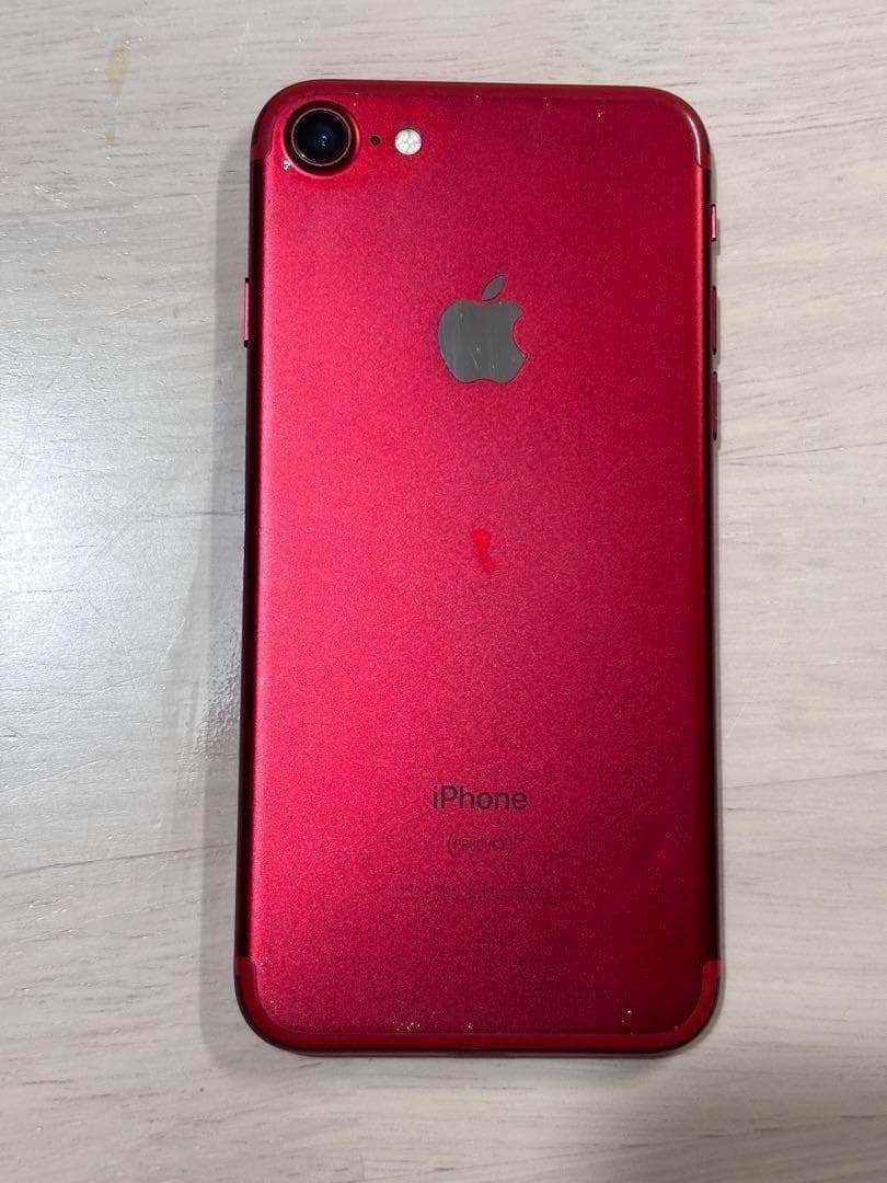 Apple iPhone 7 128G (RED) 本体 SIMフリー