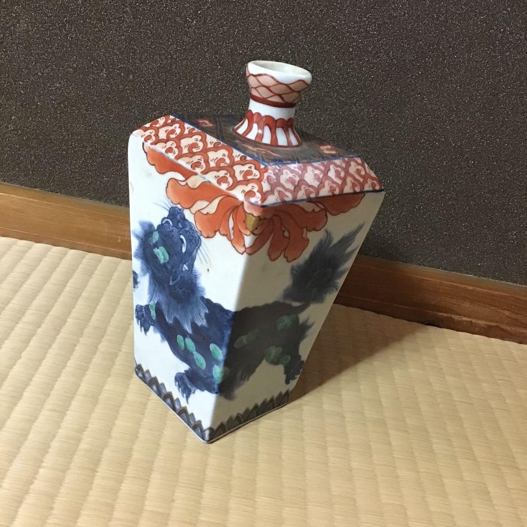 赤絵伊万里 角徳利