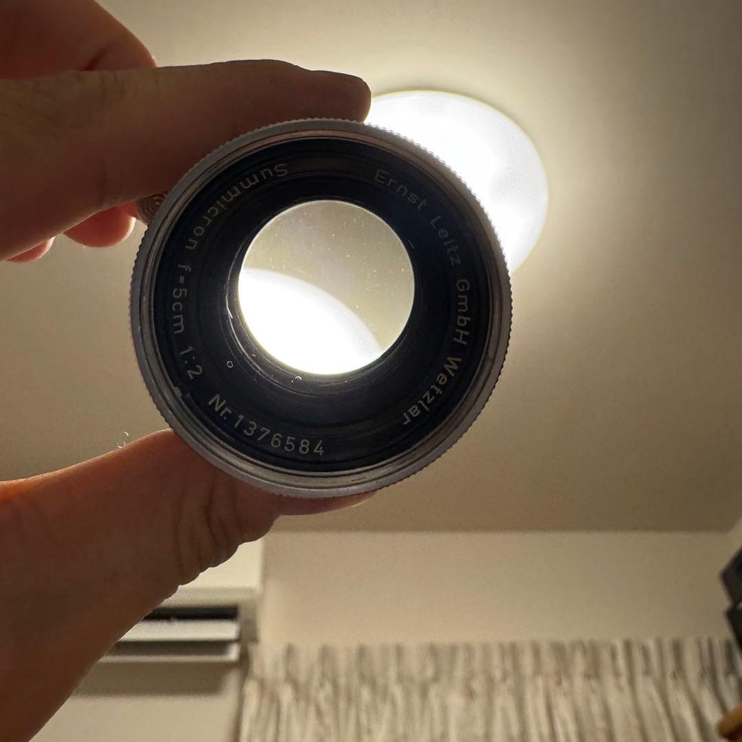 【山崎磨き】LEICA ライカ　ズミクロン　50mm f2 沈胴式　Mマウント
