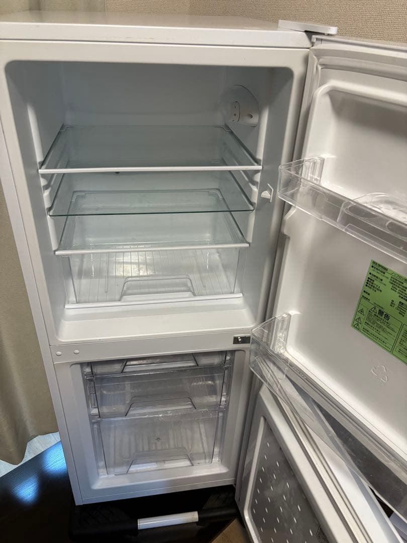 アイリスオーヤマ ノンフロン冷凍冷蔵庫 IRSD-14A-W 142L