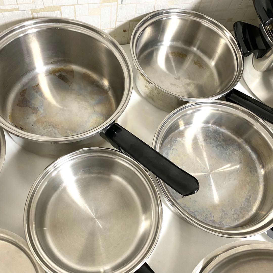 Amway アムウェイクイーン 片手鍋 蒸し器 スチーマー セット