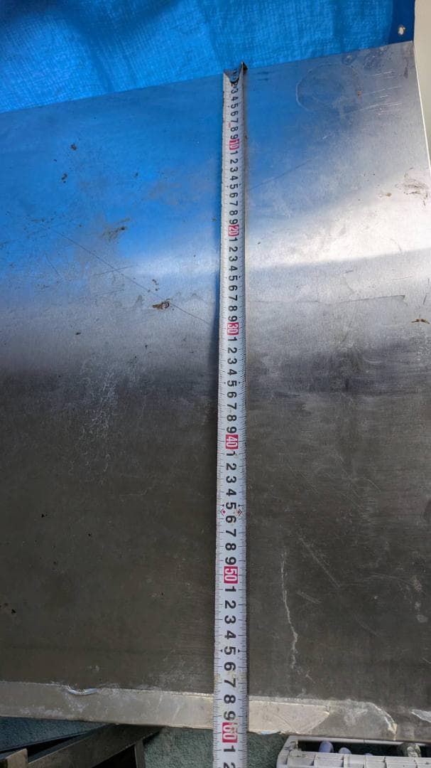 ステンレス製作業台（3升ガマ対応）