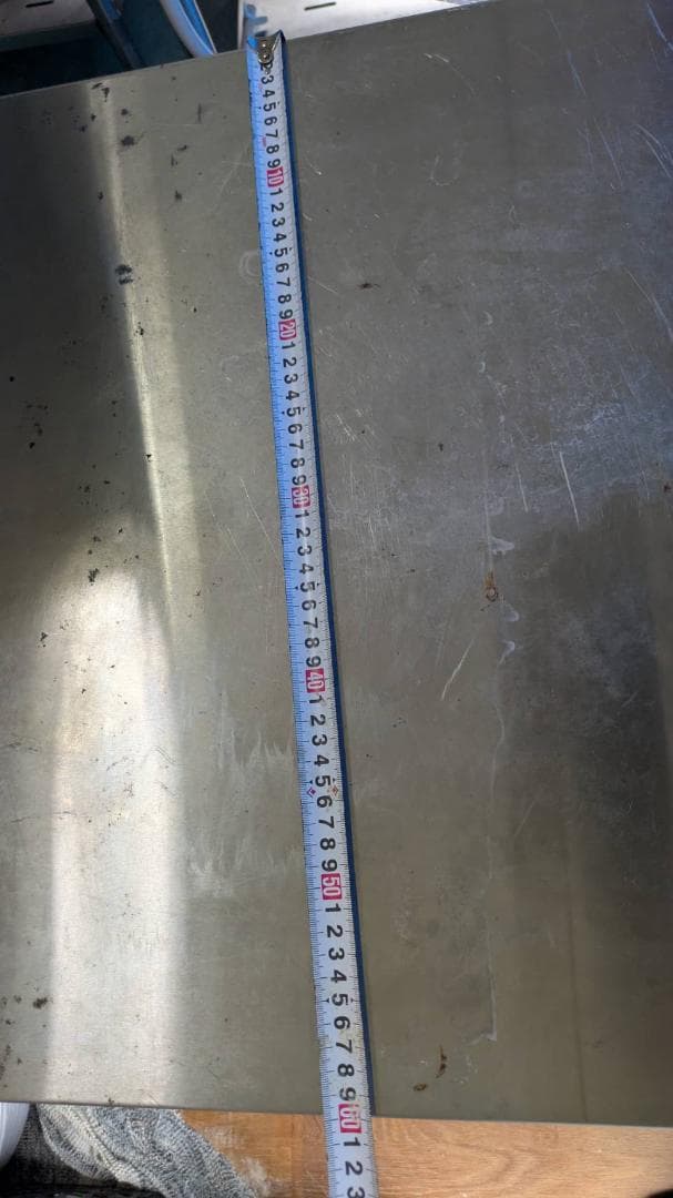 ステンレス製作業台（3升ガマ対応）