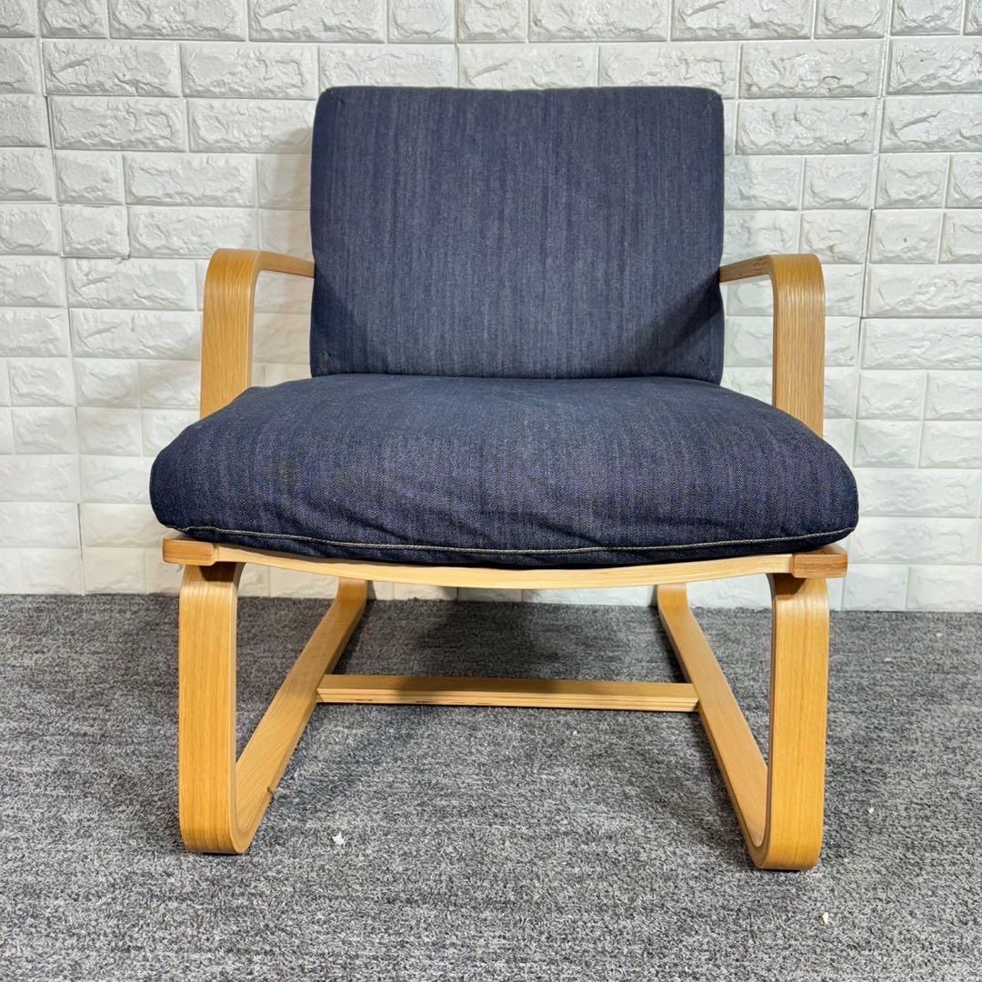 無印良品 リビングでもダイニングでもつかえるソファチェア 椅子 チェア C082