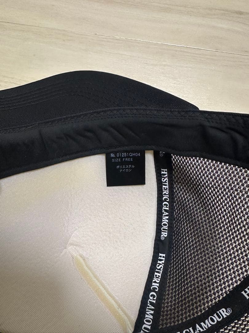 HYSTERIC GLAMOUR ストーン付きキャップ