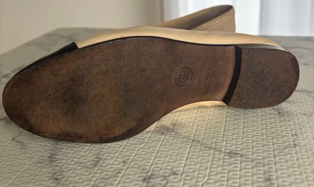 シャネル　バレエシューズ　バレリーナ　フラット　CHANEL ココマーク