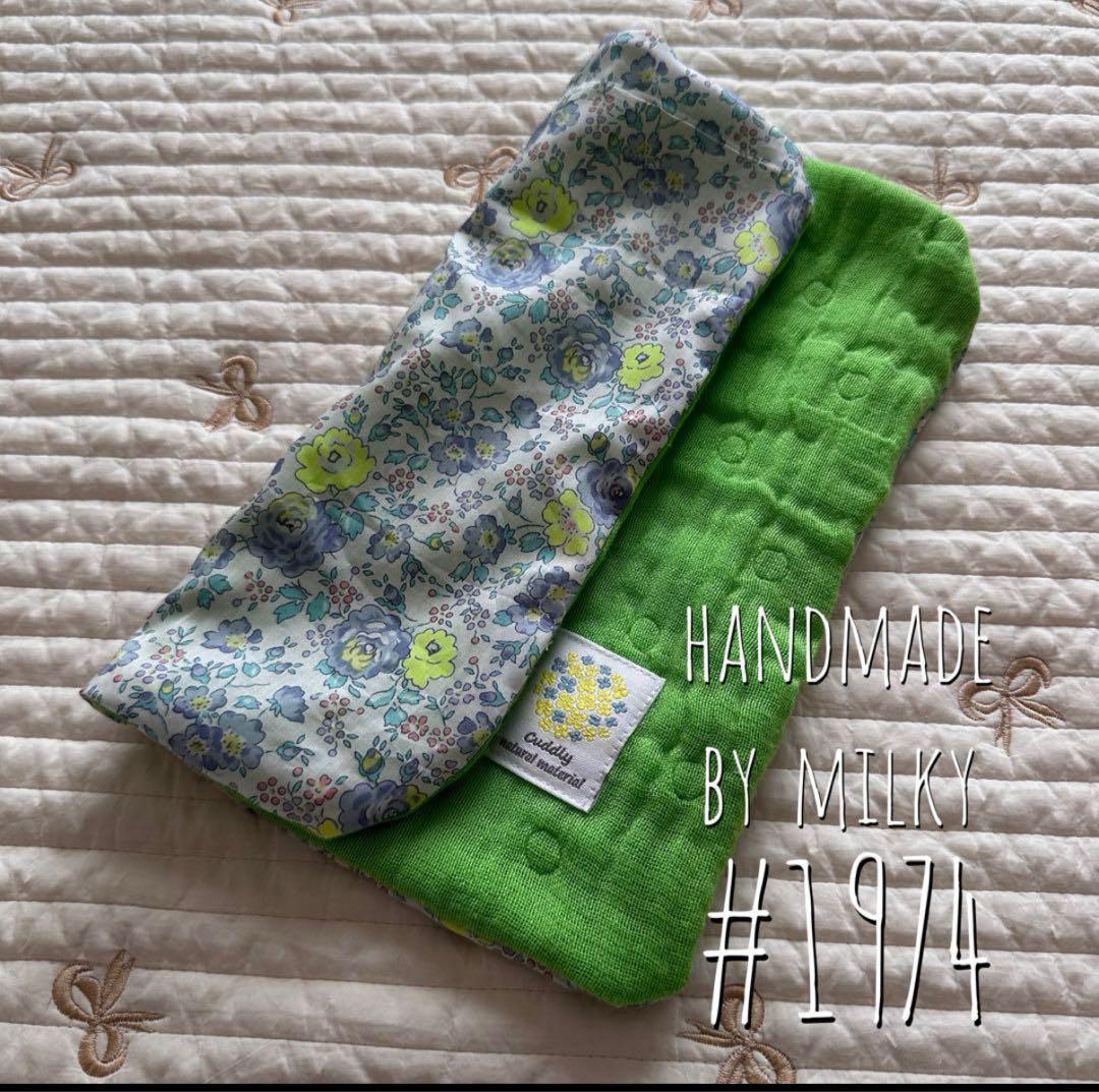 a様❤ハンドメイド　限定くまさん×パッチワーク6重ガーゼケットブランケット