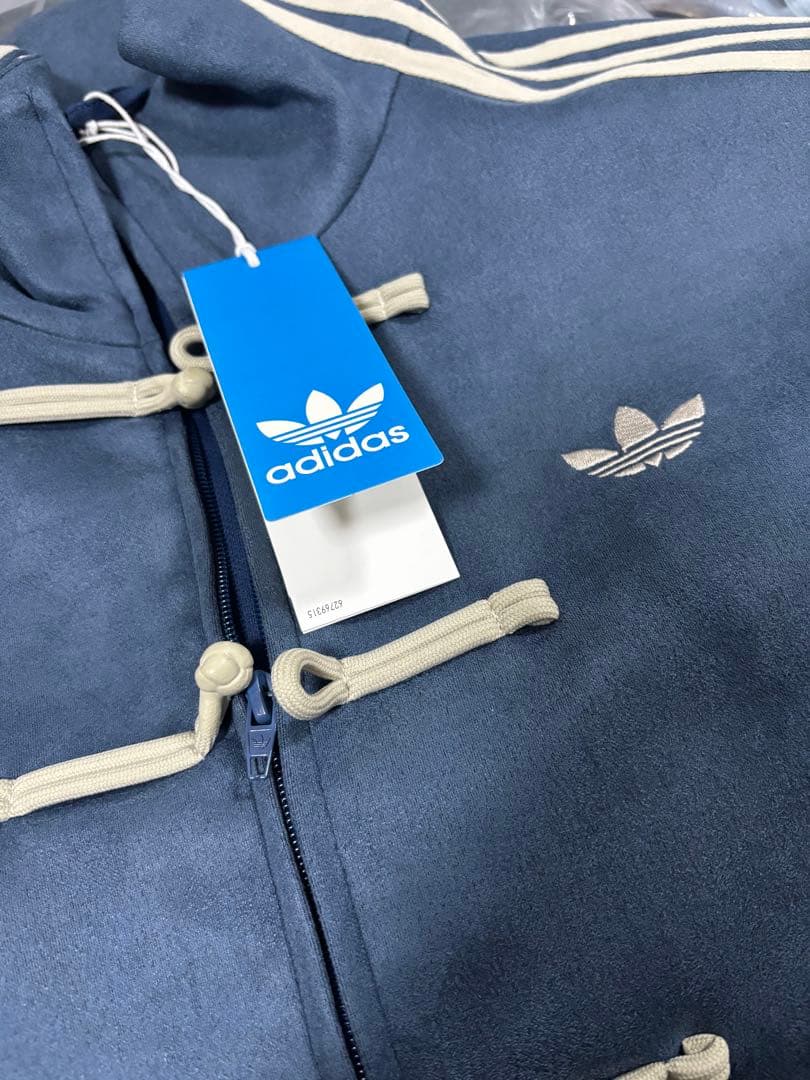 adidasアディダス 中国限定 蛇年トラックジャケット ネイビーS