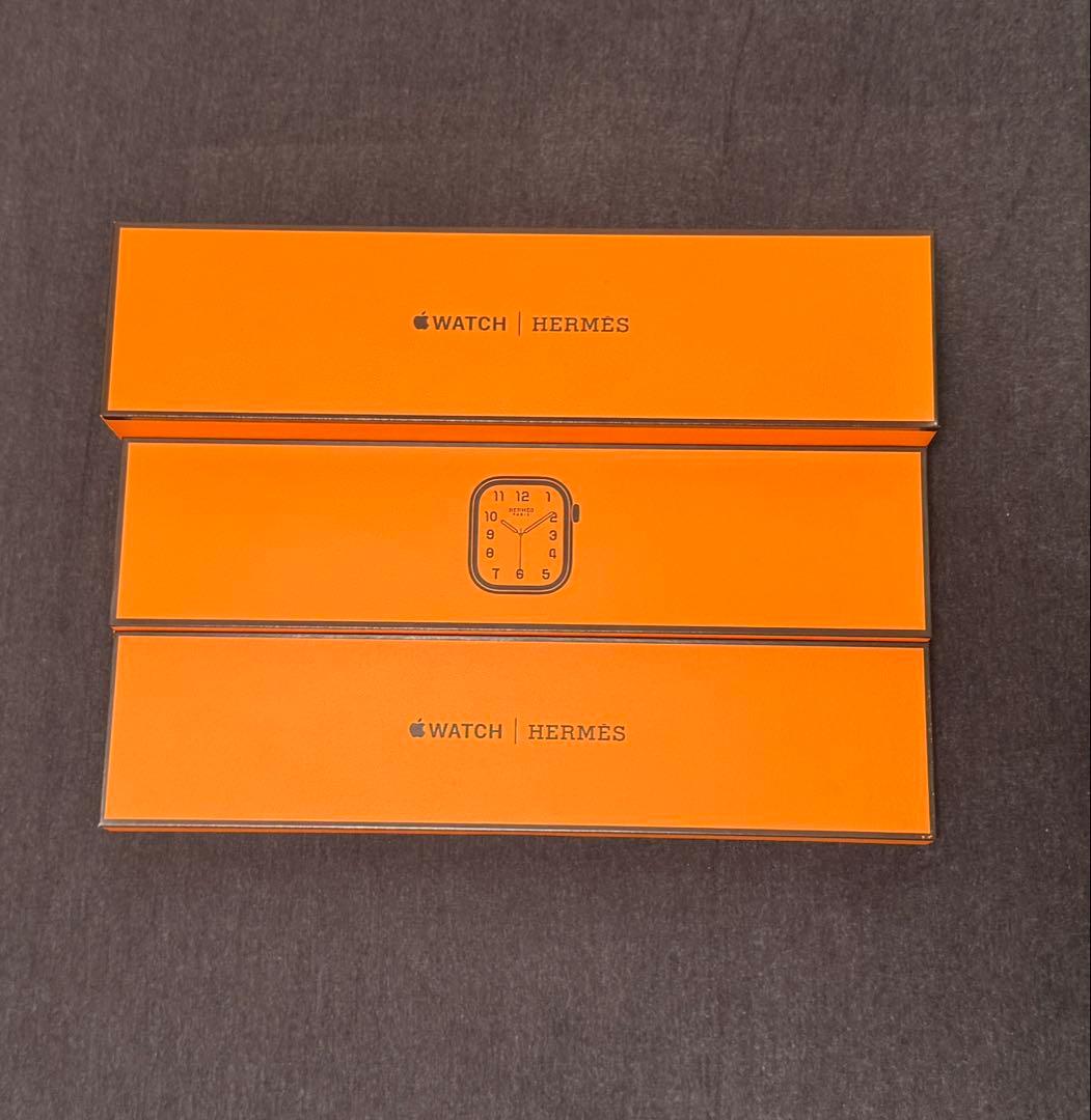 新品未使用 HERMES アップルウォッチ シリーズ11　46mm グランH
