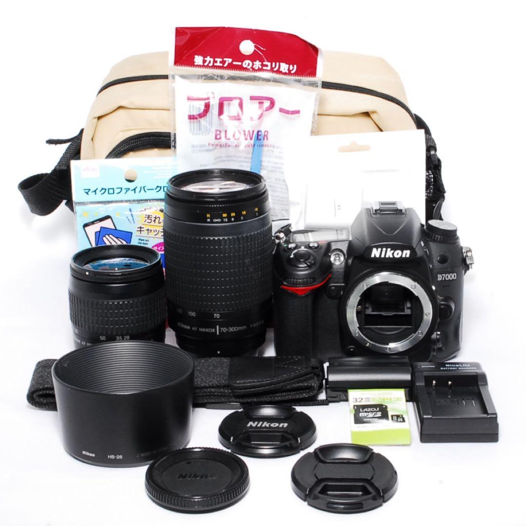 ◆バッグ付き◆Nikon D7000◆すぐ使える◆スマホ転送◆一眼レフカメラ◆