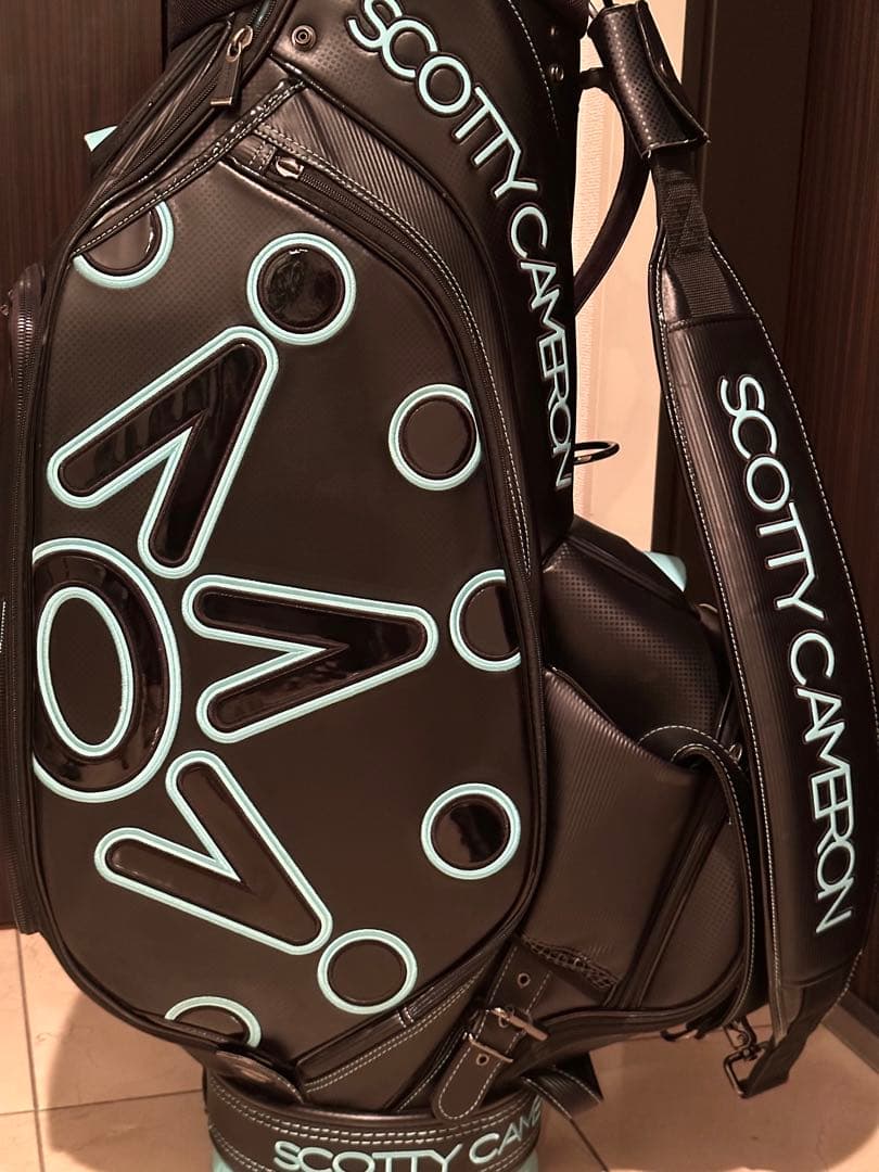 スコッティキャメロン　ティファニーブルー　スタッフバッグ※ フードカバーは未使用