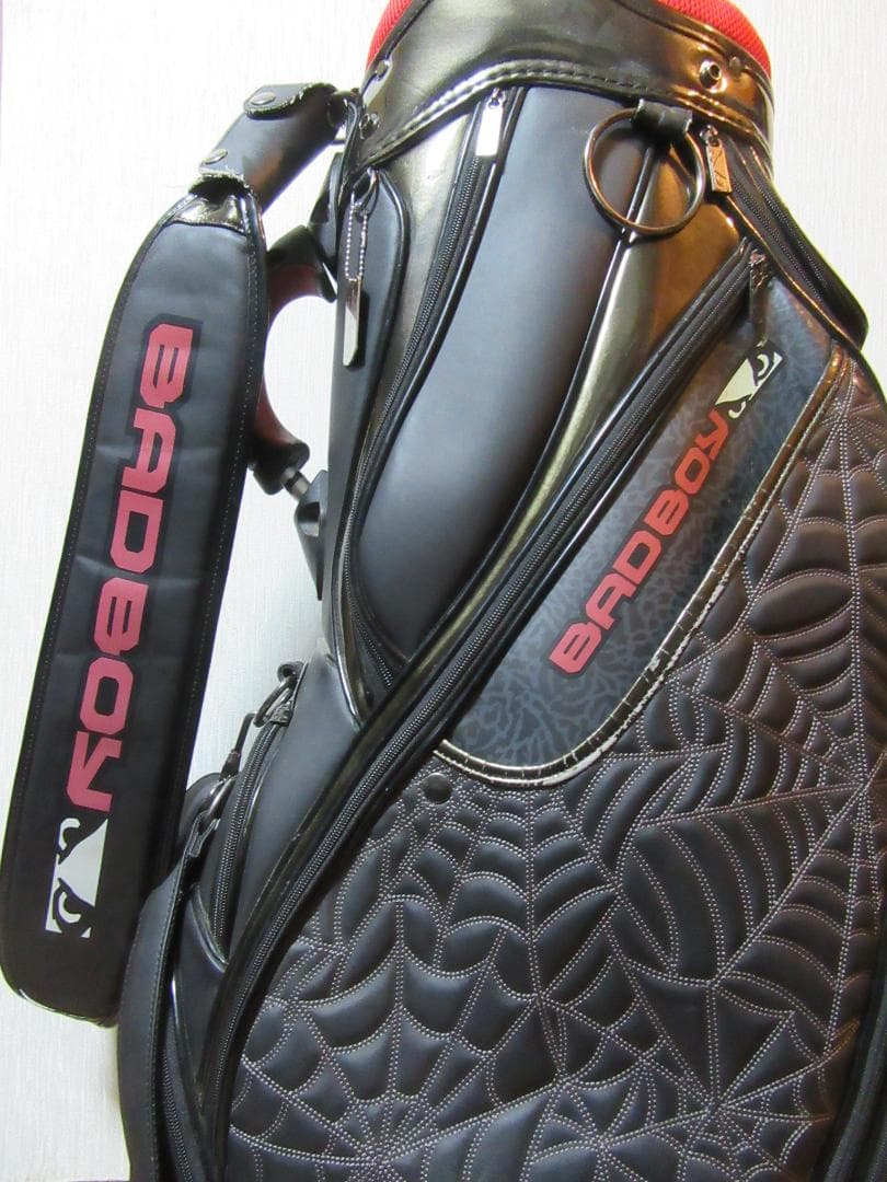 ★☆★希少★BADBOY GOLF★3点式ゴルフバック★黒★☆★