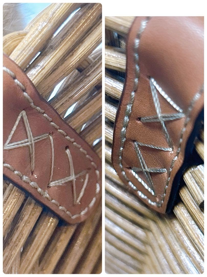 新品同様✨ATAO アタオ ブリーゼ BREEZE かごバッグ 2WAY ファー