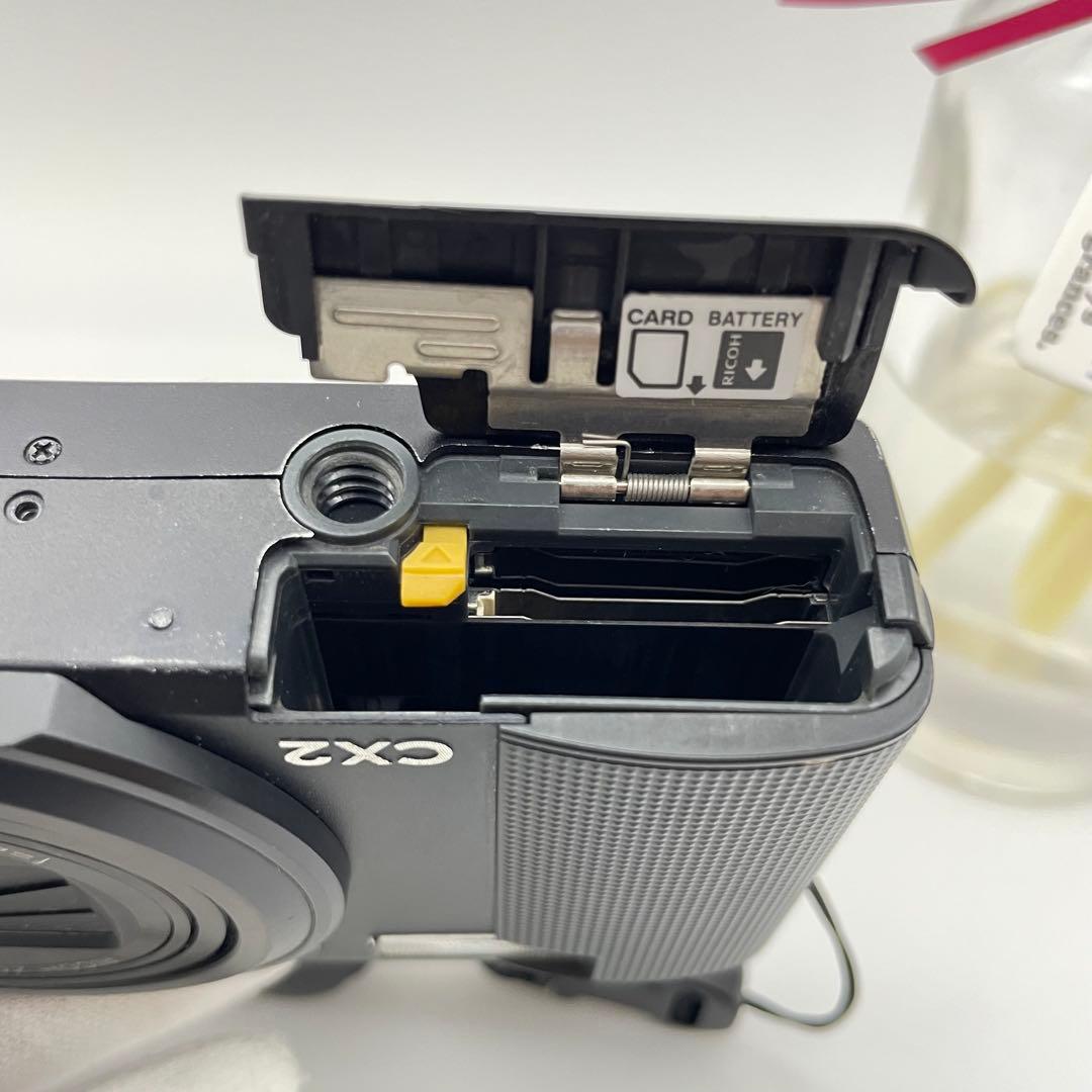 動作確認済✨RICOH CX2✨スマホ転送OK 銘品 デジカメ 人気の黒♪